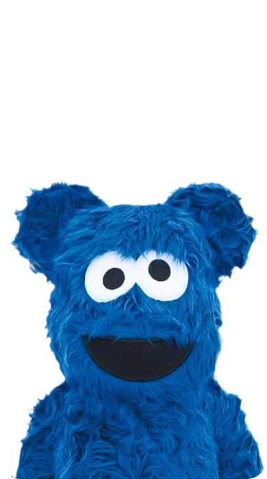 Bearbrick 1000% Cookie Monster